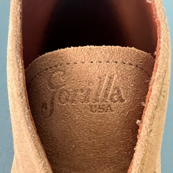 Gorilla USA Union Made Chukka Tan Suede Leather Dress Boots - Picture 8 of 12